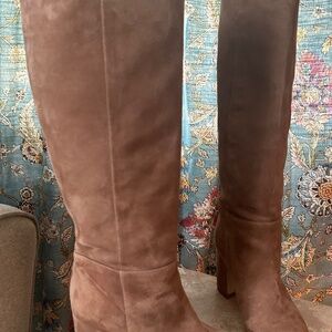 Sam Edelman Women's Suede Leather Knee High Boots Size 9